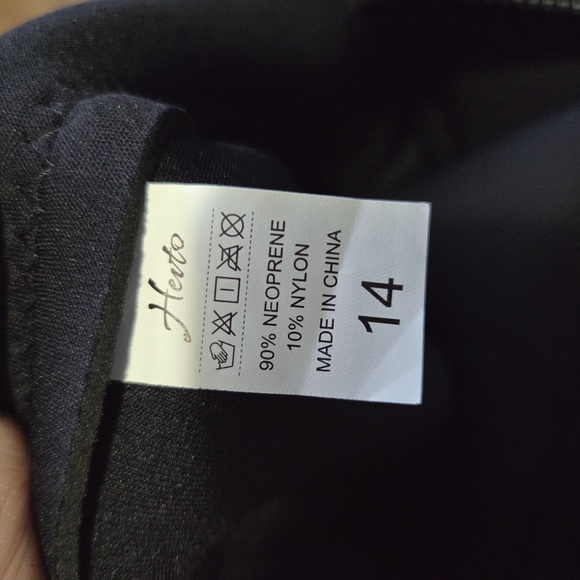 Hevto Kids Rashguard Wetsuit Size  14 - Picture 3 of 6